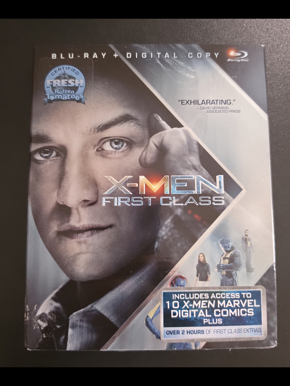X-Men: First Class Blu-ray + Digital Copy - Brand New Sealed With Slip Cover